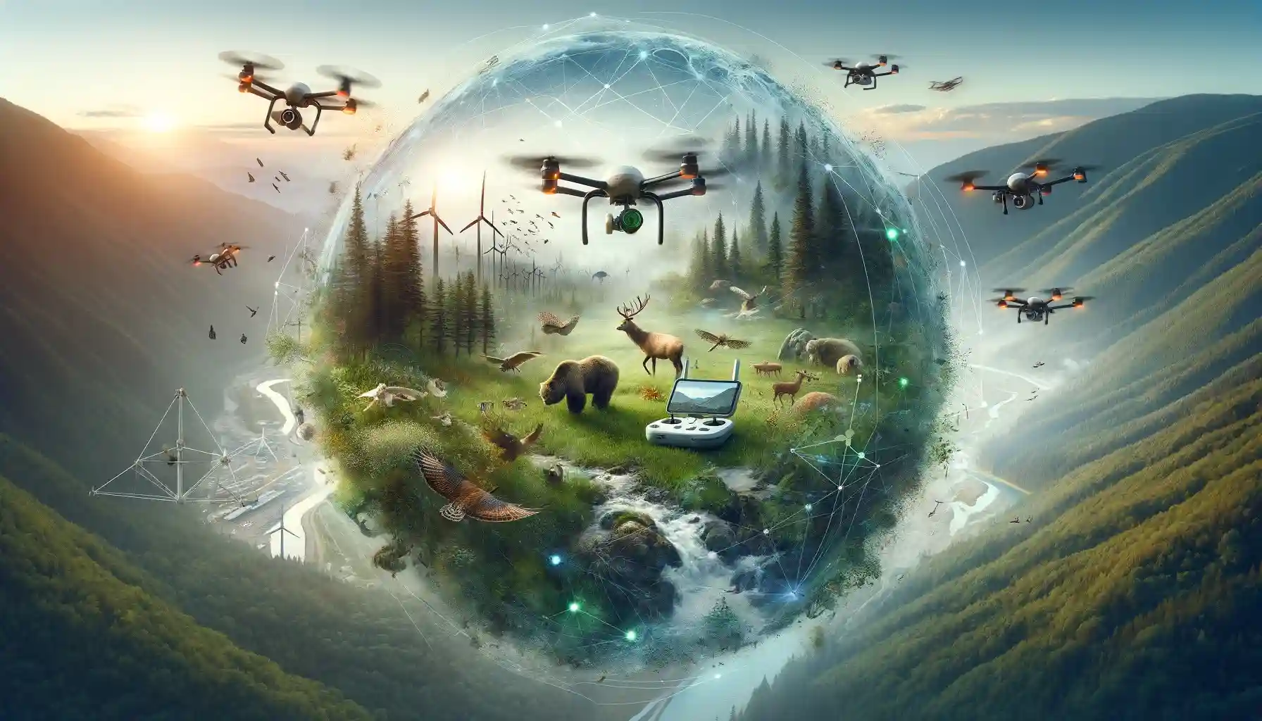 Mini Drones and Environment