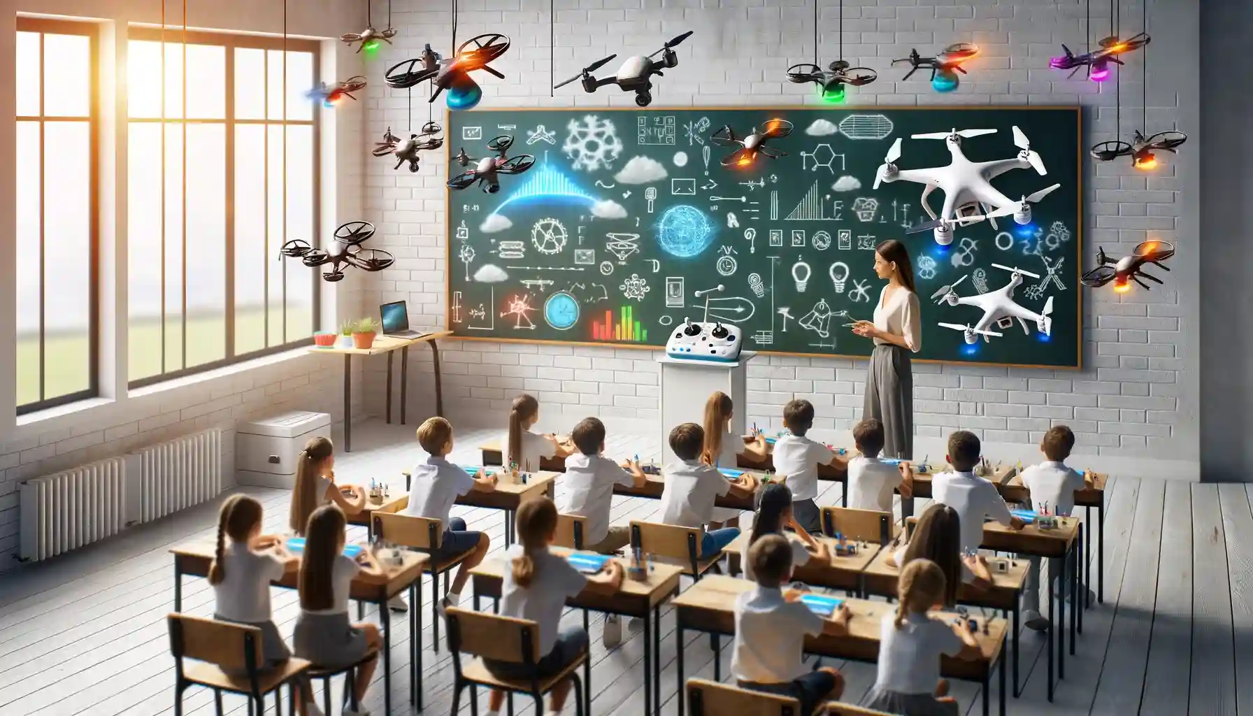 Mini Drones in Education: STEM Educational Science Kit